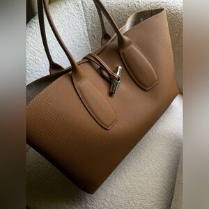 Longchamp Roseau Leather Bag ( large)